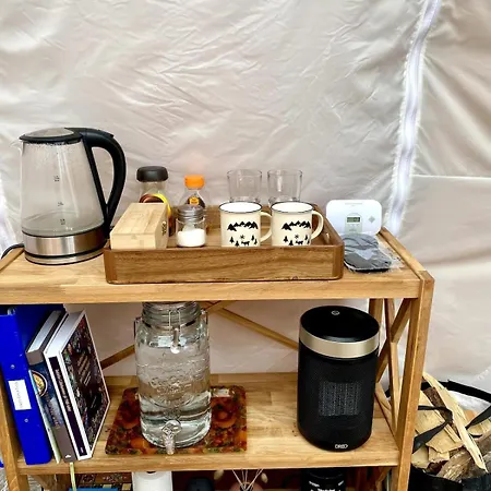 Dome Glamping With Shared Bathroom Luksustelt