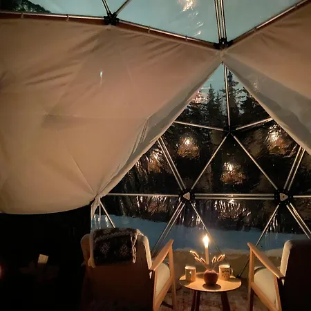Роскошный шатер Dome Glamping With Shared Bathroom Лиллехамер