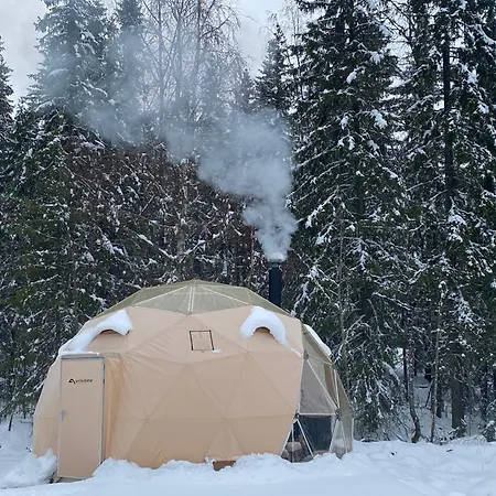 Dome Glamping With Shared Bathroom Роскошный шатер *