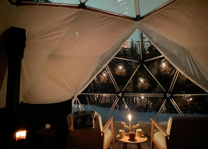 Lyxtält Dome Glamping With Shared Bathroom Lillehammer